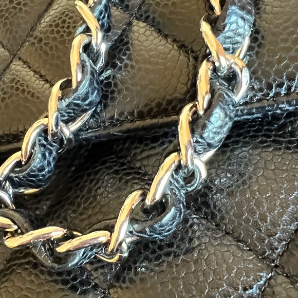 Chanel Classic Double Flap in Medium Caviar Leather 11 Series FULL SET PRISTINE - Picture 12 of 16